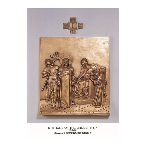 Station of the Cross - Fiberglass with White or Bronze finish                                  