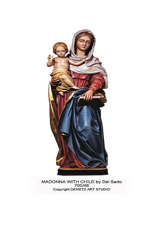 Madonna with Child by Del Sarto - 700/46