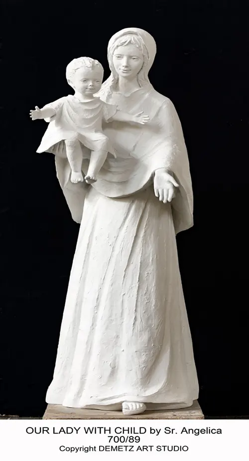 Egan Church Furnishing & Restoration - Egan Church Furnishing & Restoration - Our Lady with Child - Demetz Studio