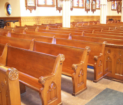 Egan Church Furnishing and Restoration - Church Pew Refinishing Services