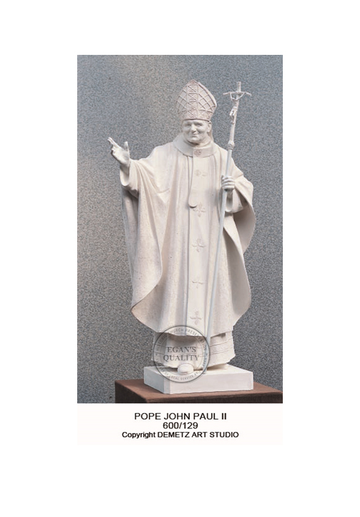 Pope John Paul II - 600/129 Fiber Glass