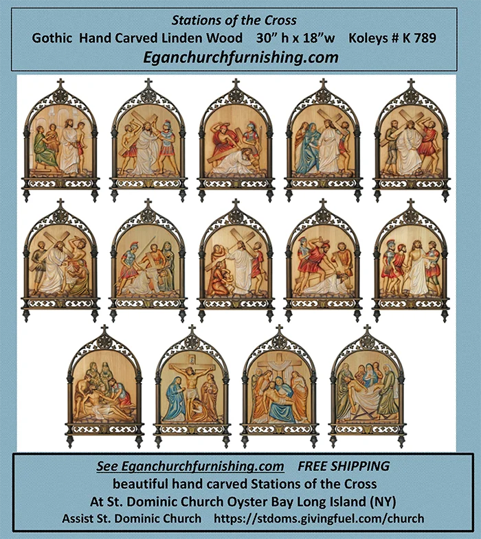 Egan Church Furnishing & Restoration - Stations of the Cross