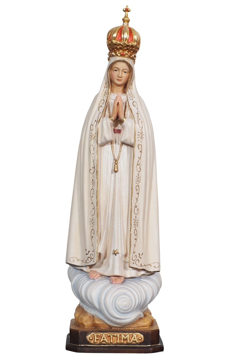 Our Lady of Fátima Capelinha with crown