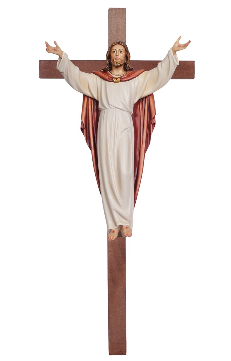 Risen Christ on cross