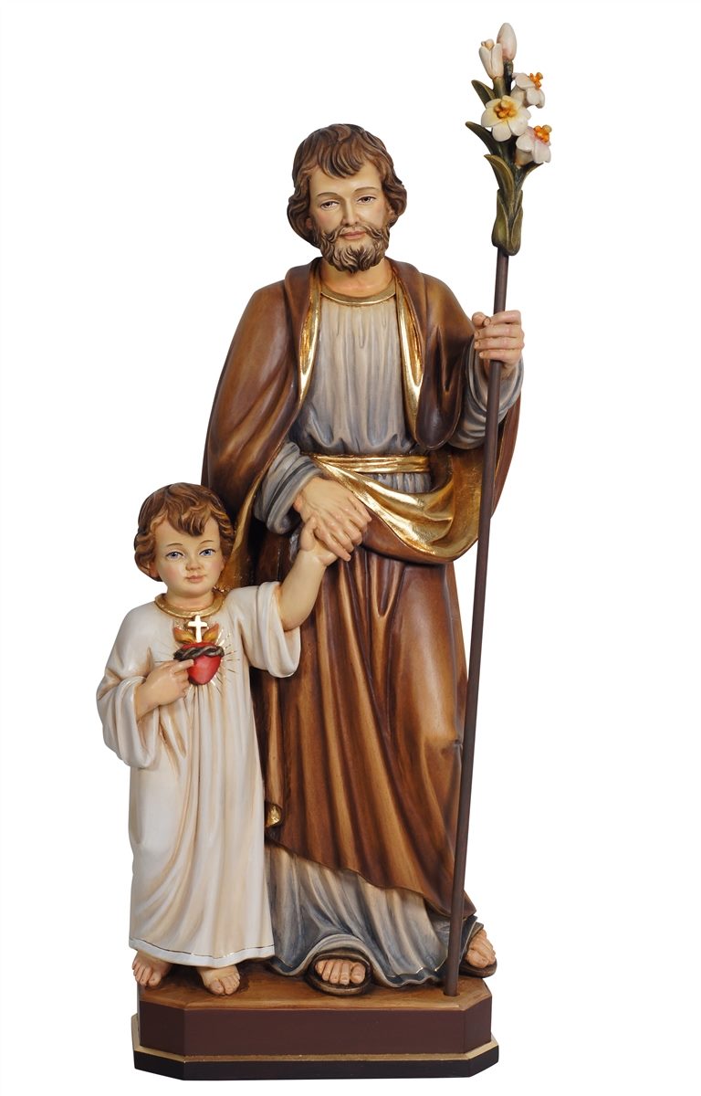 St. Joseph with Jesus as boy