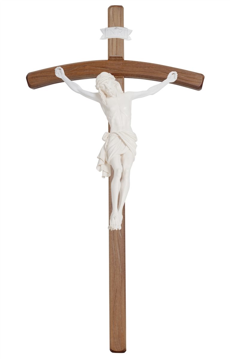 Corpus Siena fiberglass-cross Bent Stained