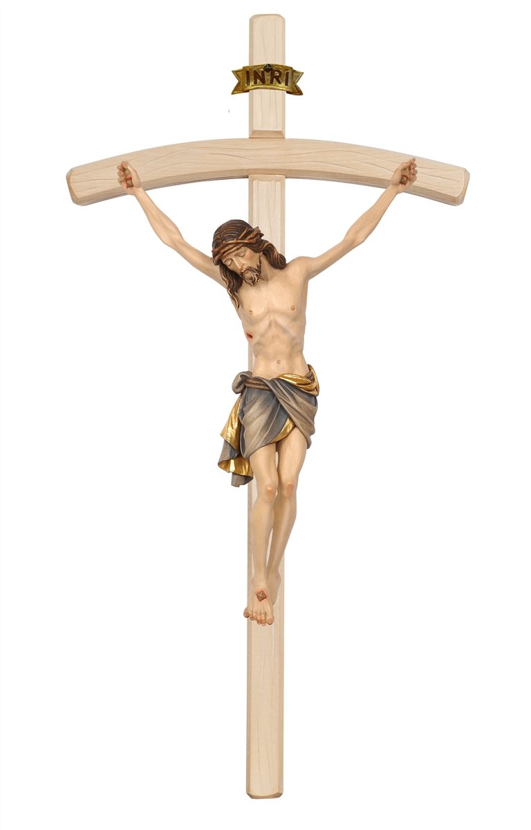 Corpus Siena fiberglass-cross Bent Stained